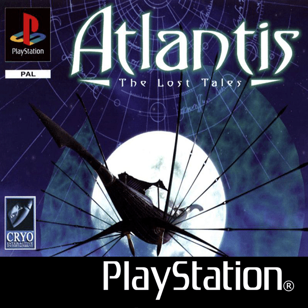 Atlantis The Lost Tales box art for Playstation